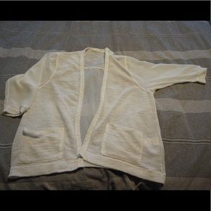 Urban Outfitters light cream sweater